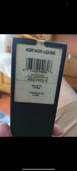 Esferográfica em prata