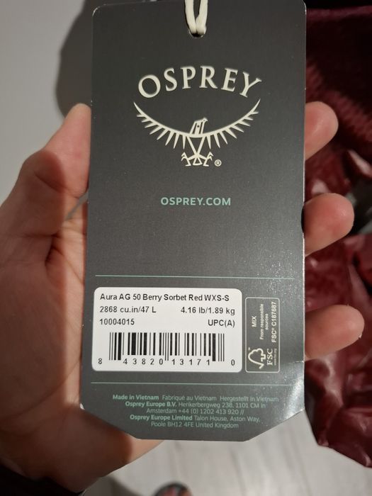 Osprey Aura AG 50