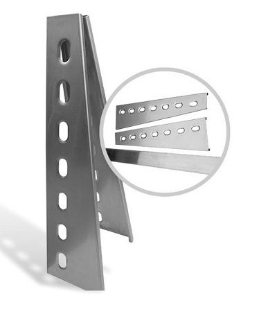 Słupki / relingi na kogut - laweta, przyczepka, pomoc drogowa