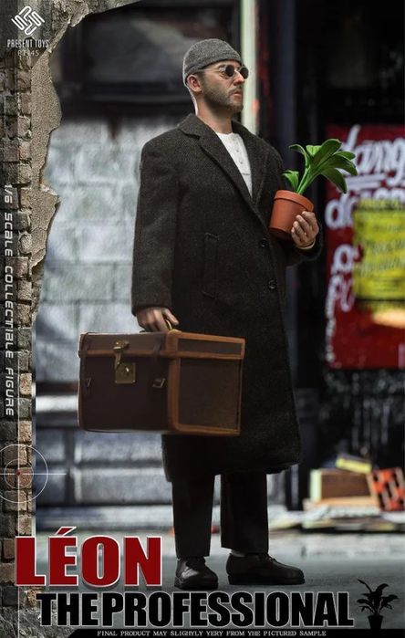 俳優リーレンチェンmodel置物 Фигурка 1/6 Leon The Professional Present toys тип hot toys: 20