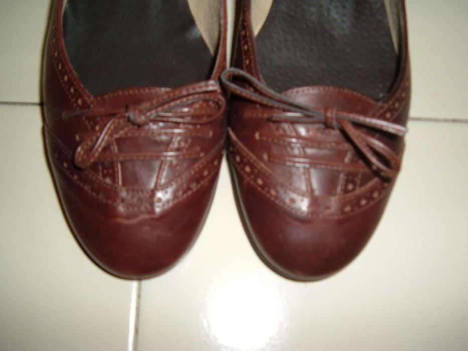 Sapatos castanhos PULL and BEAR