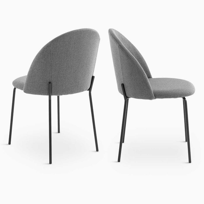 Conjunto 4 cadeiras Cinza Mesa Jantar