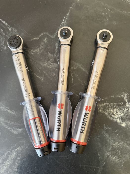 WURTH Klucz dynamometryczny 4- 20NM 1/4