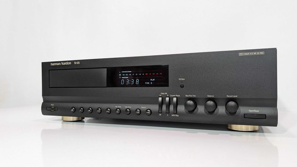 Касетна дека Harman Kardon TD 420, Dolby/ HX Pro/ 2-ох голова/ Корея