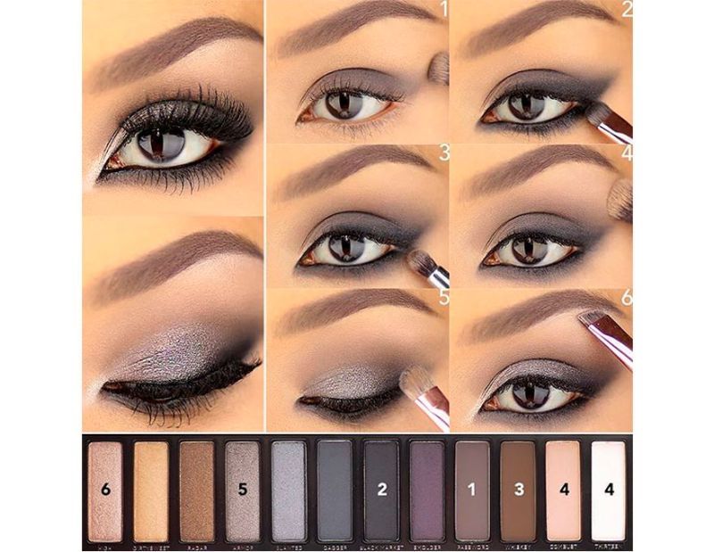 оригінальна палетка тіней Urban Decay Naked Smoky Eyeshadow Palette