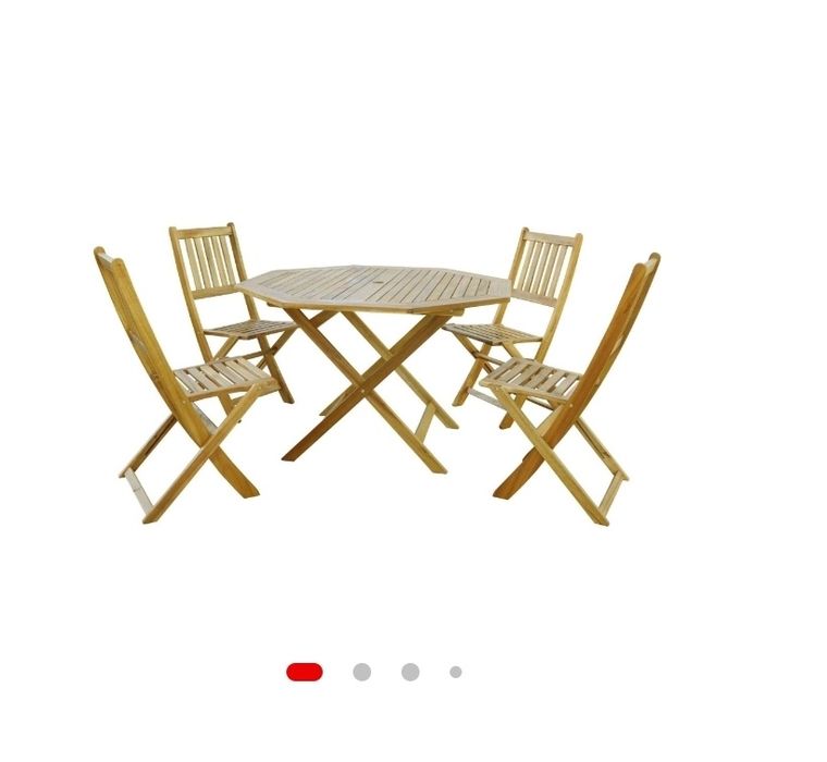 Conjunto Jardim 4 Lugares Kasa (Novo)