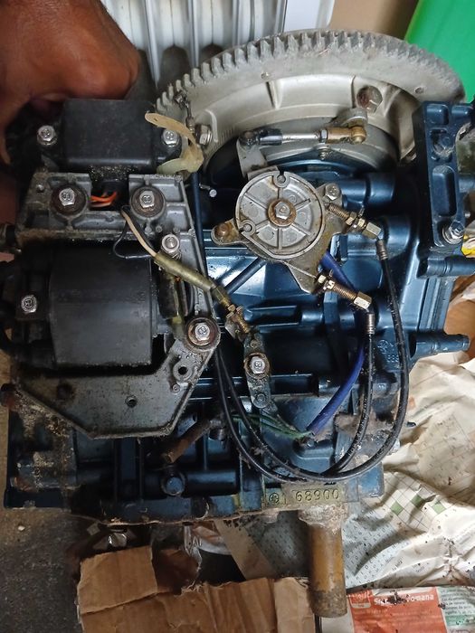 Motor de barco usado