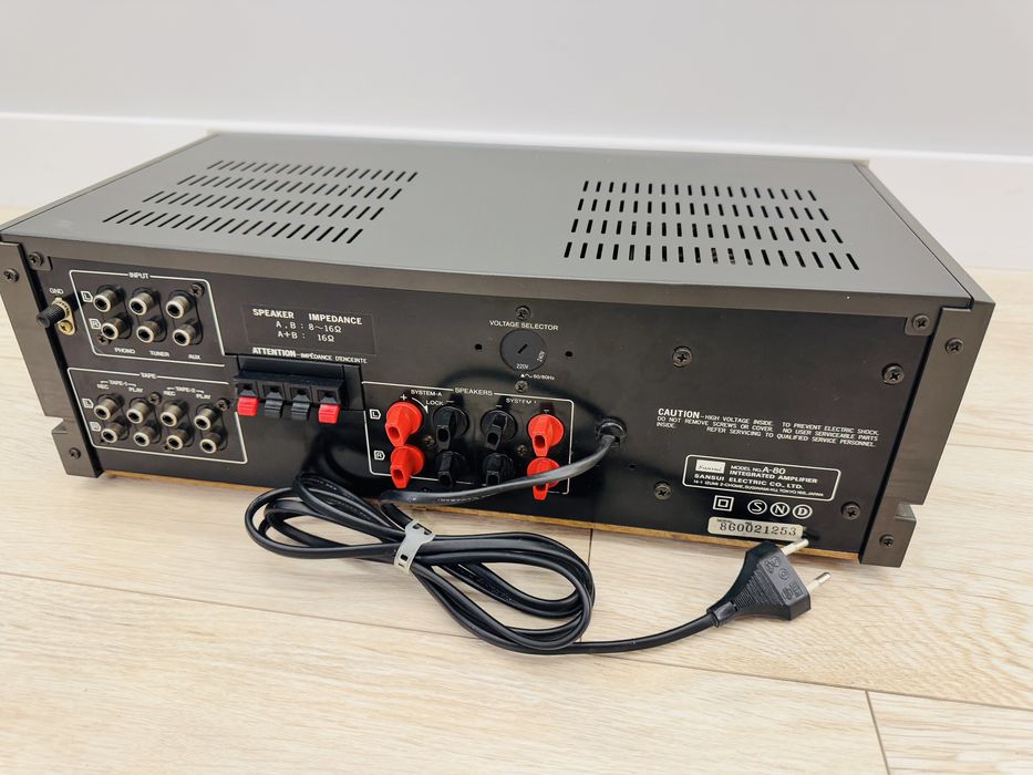 Sansui A-80 wzmacniacz hifi. Ideany.