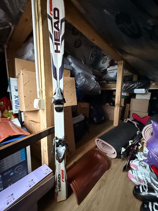 Narty HEAD 140 cm + BUTY+KASK