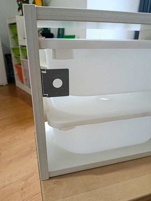 Arrumação de Parede IKEA TROFAST com 6 caixas e tampas