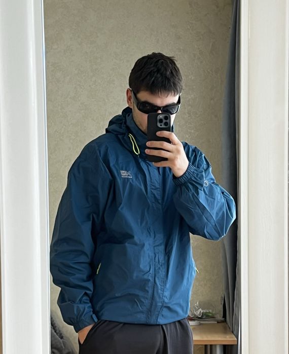 (XL) KARRIMOR Курточка на мембране весенняя осенняя ветровка tnf gore tex куртка на мембрані весняна осіння вітровка