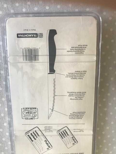 Conjunto 3 facas, da Tramontina - PULSAR - NOVO