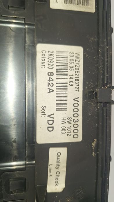 Quadrante vw cady 2.0sdi 2006