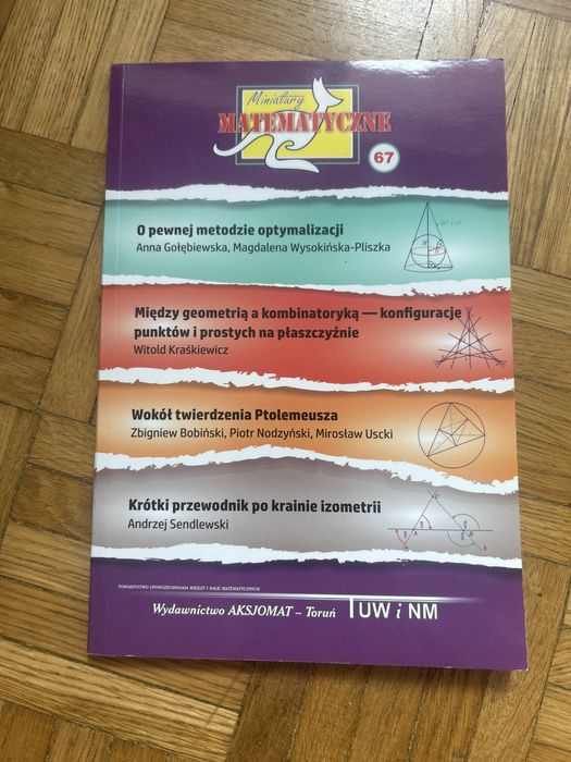 Miniatury matematyczne 47, 59, 66, 67