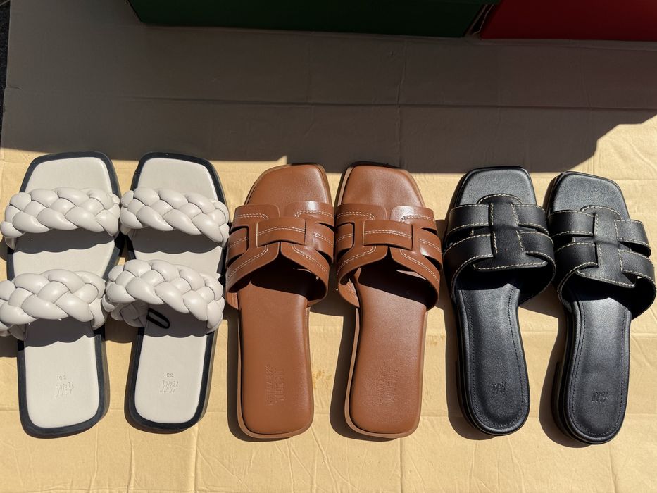 Шльпанці НМ Primark Zara
