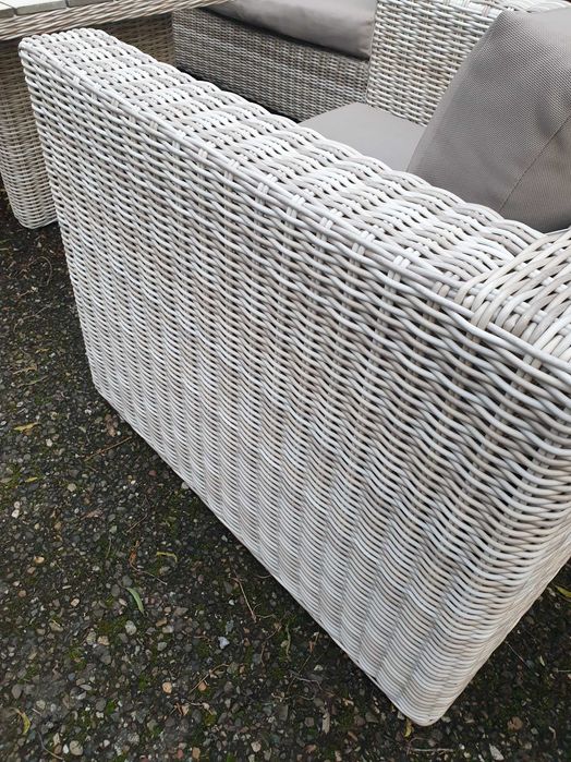 Garden Impressions piękne meble ogrodowe-technorattan-narożnik,fotel