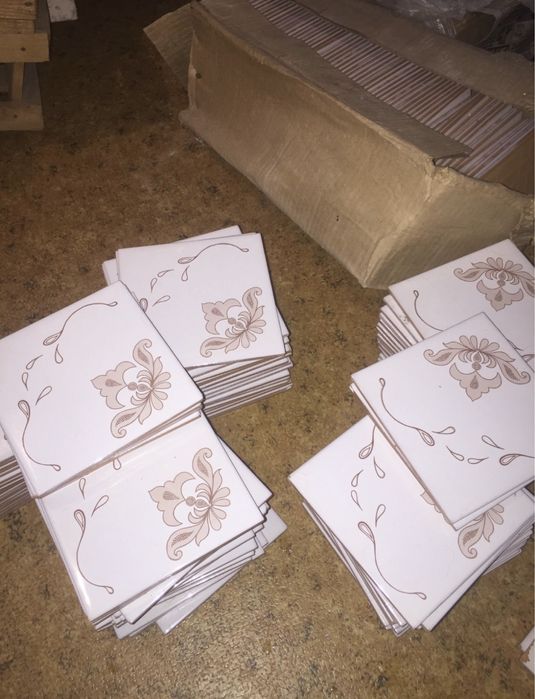 Плитка глазурованная СССР 15*15 новая