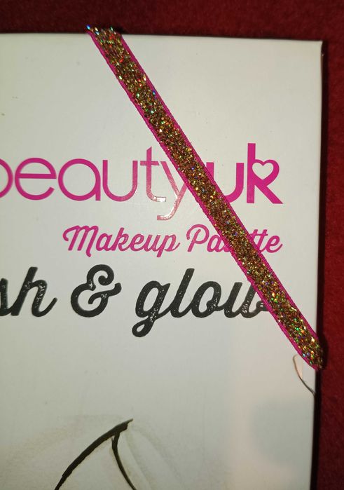 Makeup zestaw kosmetyków cienie róż bronzer eleganckie prezent make-up