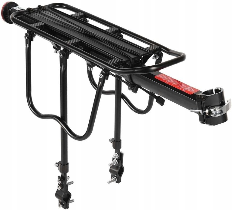 Bagażnik do Roweru Uniwersalny Bagażnik Tylny Rowerowy Na Rower 50 kg