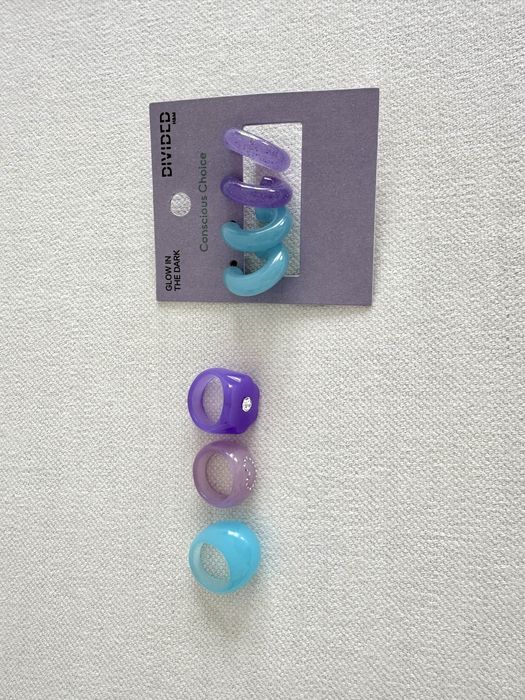 Conjunto de Anéis e Brincos H&M