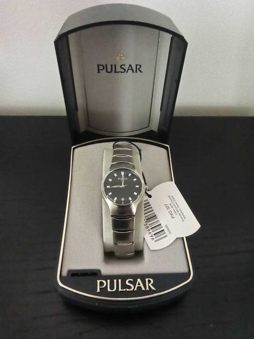 Relógio de Pulso de Senhora (Pulsar PXQ 327, Novo e Original)
