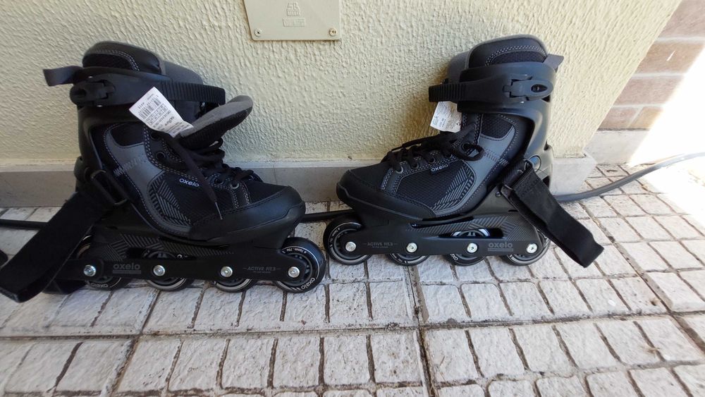 Patins em Linha como novos