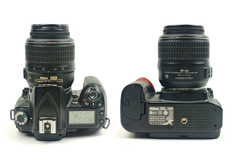 Дзеркальний фотоапарат Nikon D90 KIT 18-55мм 8Gb ["Викрутка"]