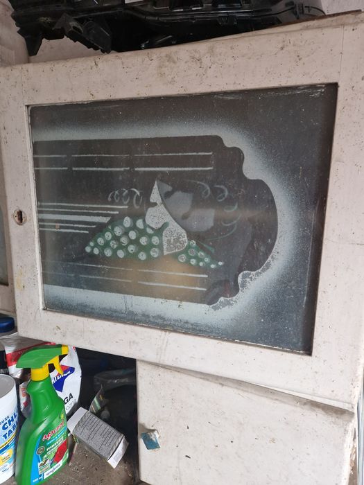 Stara szafa drewniana kuchenna kredens