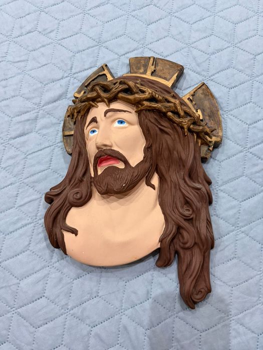 Jesus em gesso.    .