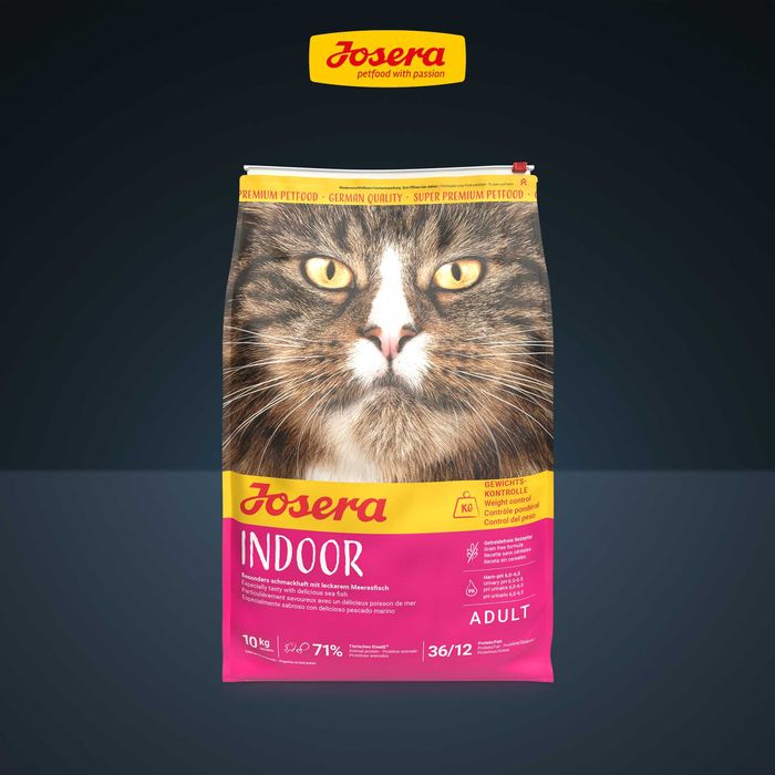 JOSERA Indoor (Naturelle) 10 кг Корм для стерилізованих\кастрованих котів
