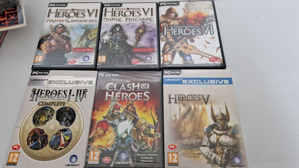 PC box Heroes of Might & Magic World PL