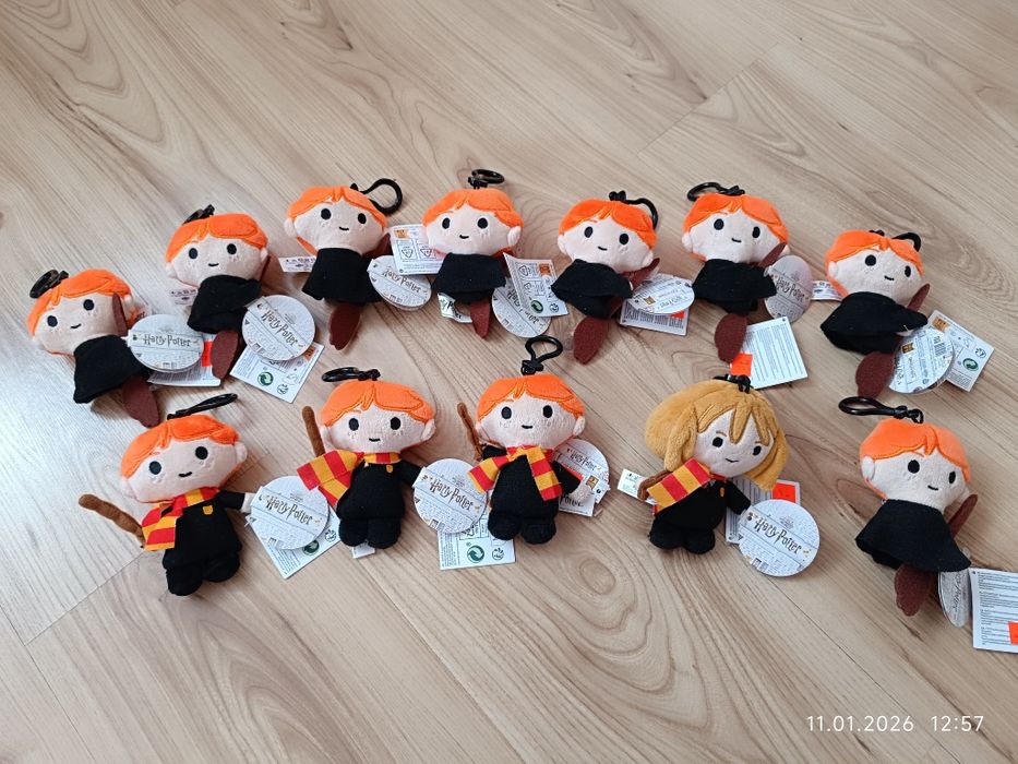 Breloki pluszaki Harry Potter Ron Hermiona