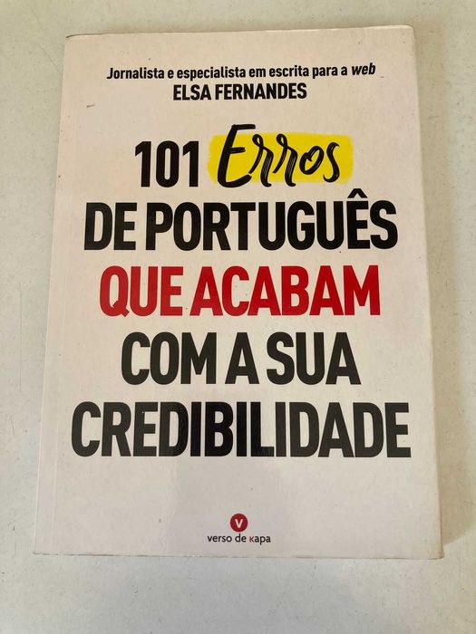 Livro - 101 Erros de Português que Acabam com a sua Credibilidade