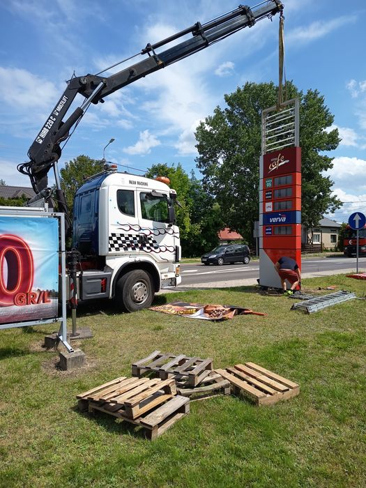 Transport HDS, Usługi HDS 14 m, Wywrotka