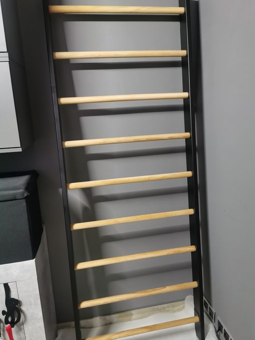 Drabinka gimnastyczna Miuu 220cm - black.