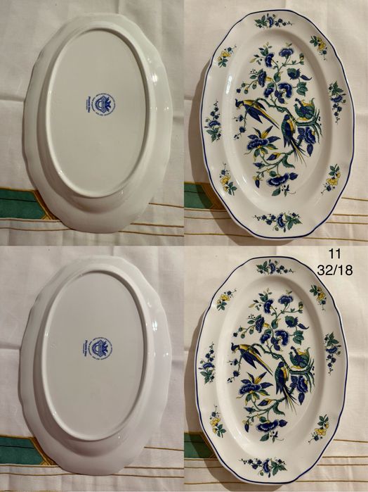 Вінтажний сервіз Новий Villeroy& Boch колекція  Phoenix Blue