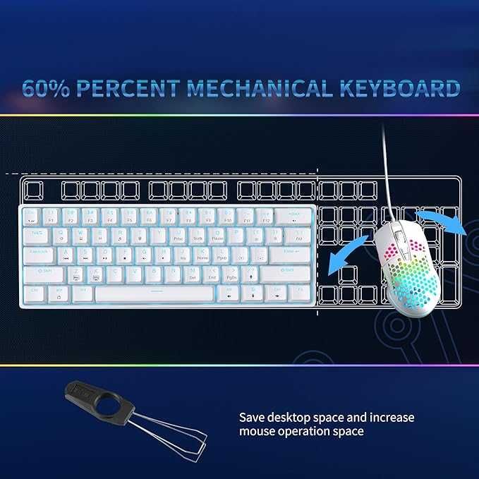 Gaming Mechanical Keyboard Blue\Red\Brown Switch Mechanical Keyboard64550864747523124