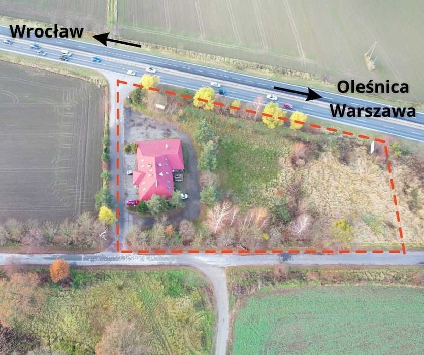 Budynek z funkcjonujący zajazd hotelem – Borowa k. Wrocławia