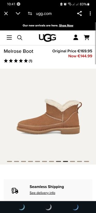 Ugg Melrose boot. Opигінал