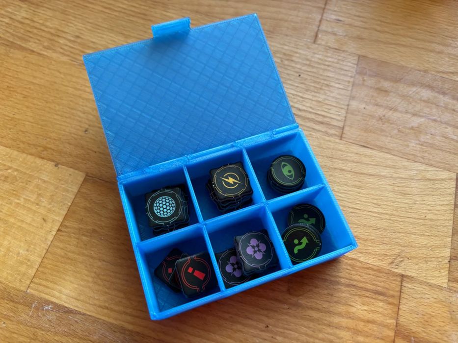 Caixa Organizadora de Tokens para Star Wars X-Wing