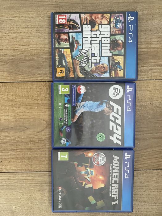 Gry   Gta 5 fc fifa24 i minecraft i pad