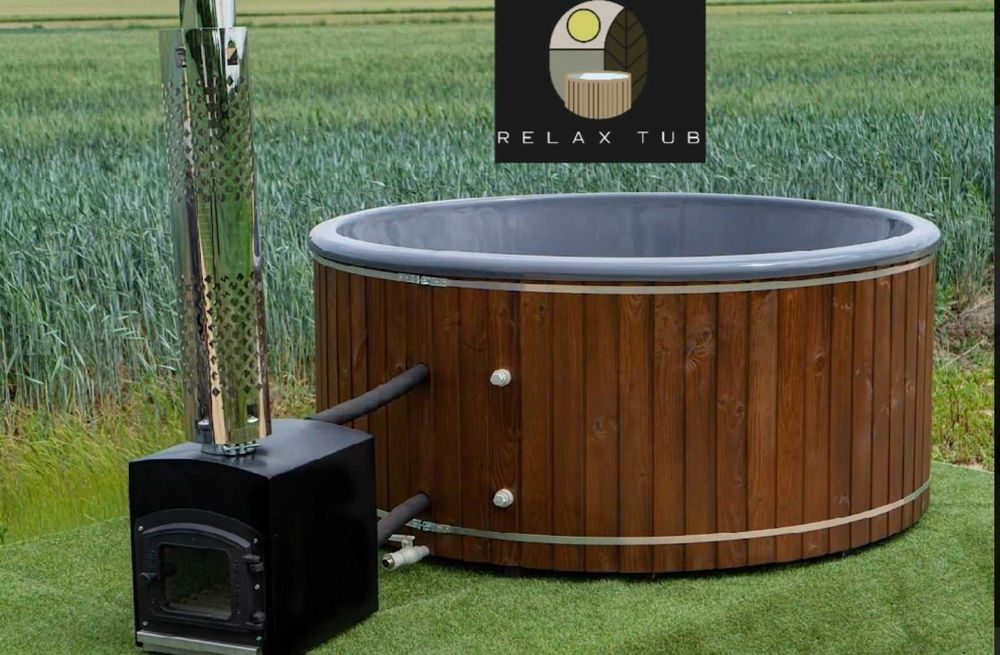 Чани на дровах. Чан з джакузі. Спа купель. Виробник