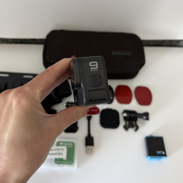 GoPro HERO 9 Black екшн відео камера для активного відпочинку дайвінгу мото та вело зйомки