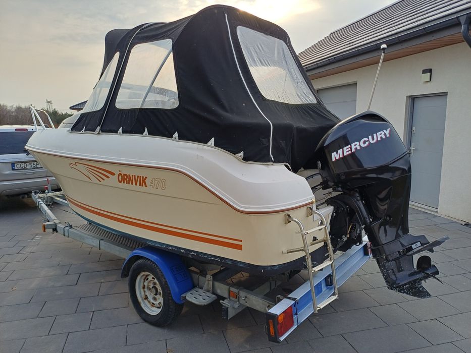 Łódz Motorowa Quicksilver Ornvik 470