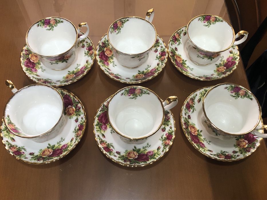 Serviço de Chá Royal Albert “Old Country Roses”