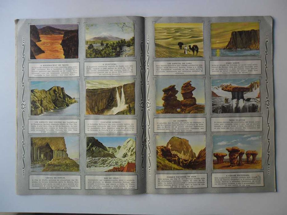 Caderneta Cromos Maravilhas Mundo, Volta Mundo 80 Dias, As Olimpíadas