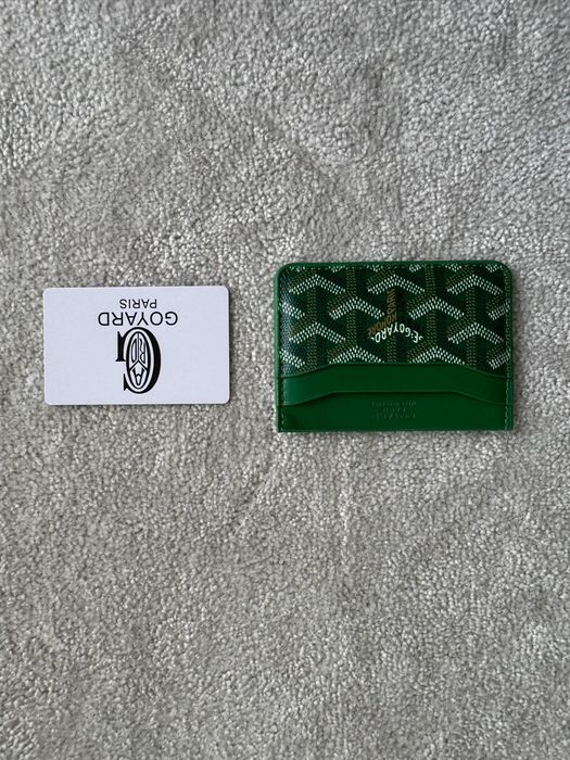 Carteira verde Goyard