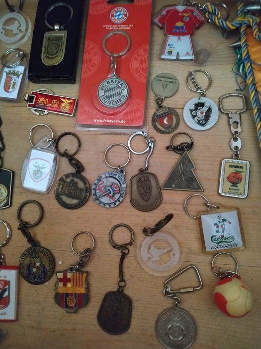 Coleção 37 porta-chaves