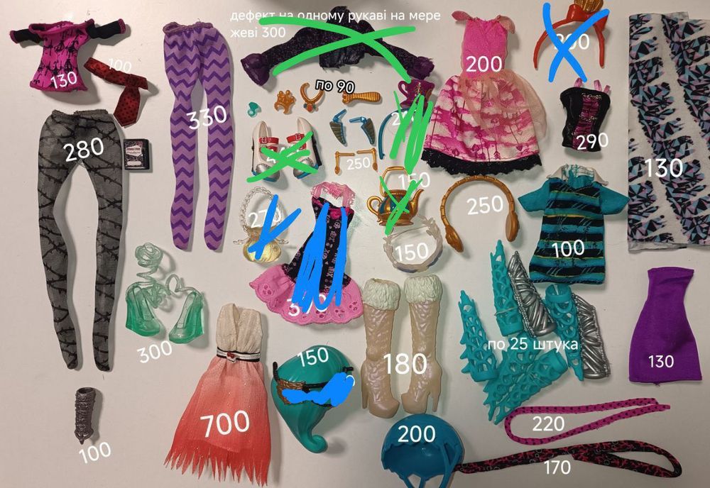 Аксесуари одяг взуття монстер хай monster high