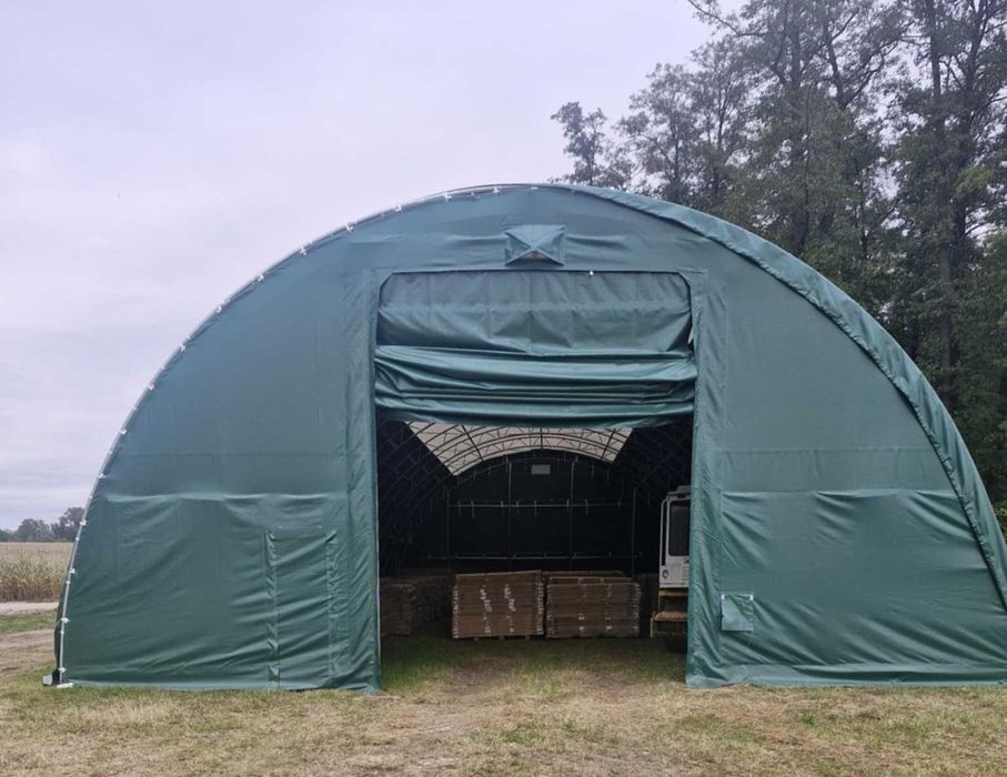 Hala łukowa , Hala namiotowa, modułowa, Hala na bele, na baloty, Obora